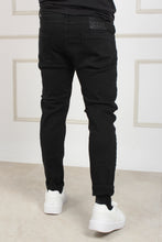 Load image into Gallery viewer, DENIM TROUSERS BLACK APPIO 60