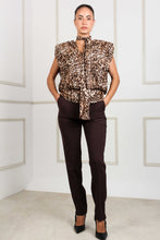 Load image into Gallery viewer, TOP LEOPARD PRINT