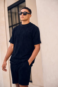 T-SHIRT MONOGRAM TOWELLING