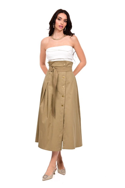 SKIRT WITH BELT