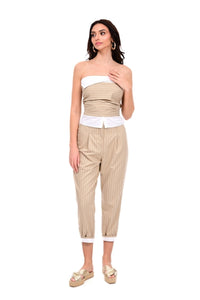 TROUSERS STRIPED