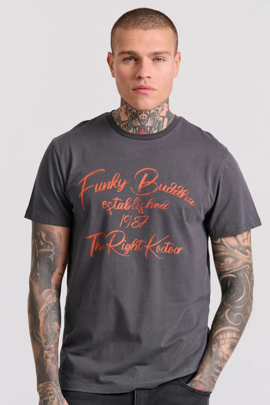 T-SHIRT KM WITH PRINT