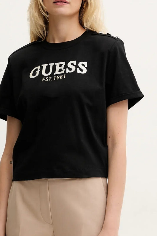 CROPPED WASHED LOGO TEE
