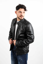 Load image into Gallery viewer, SANDRO LEATHER JACKET