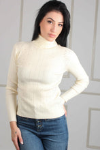Load image into Gallery viewer, KNITTED TOP TURTLENECK