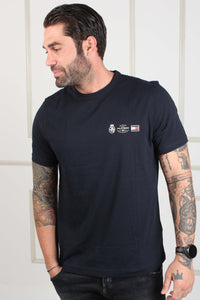 SMALL CREST OUTLINE TEE