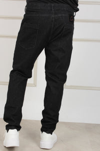 DENIM TROUSERS BLACK MATTO 1