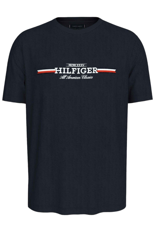 HILFIGER CHEST STRIPE TEE