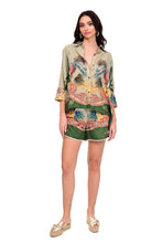 Load image into Gallery viewer, SHORTS SATIN FLORAL