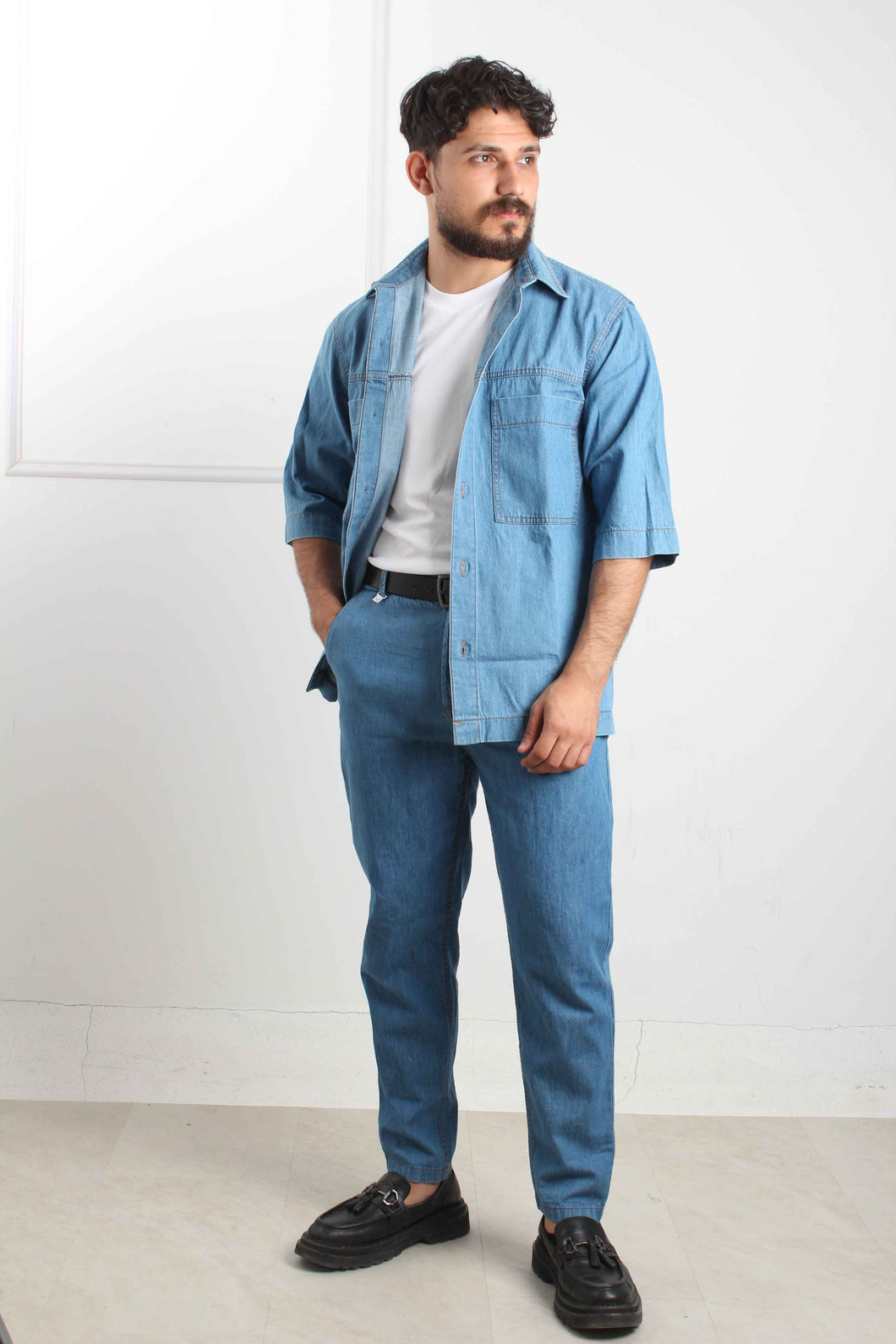 300-25-AMORRO OVERSHIRT DENIM