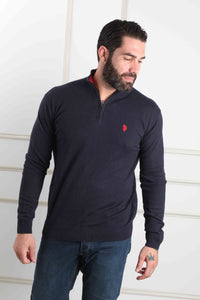 KNITTED TOP HALF ZIP PRO