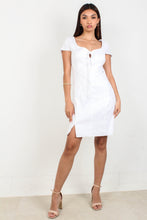 Load image into Gallery viewer, ISABEAU BOWS MINI DRESS