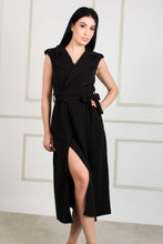 Load image into Gallery viewer, SLEEVELESS DRESS WITH COLLAR