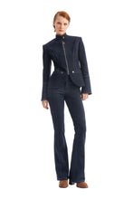 Load image into Gallery viewer, DENIM JACKET WITH ZIP