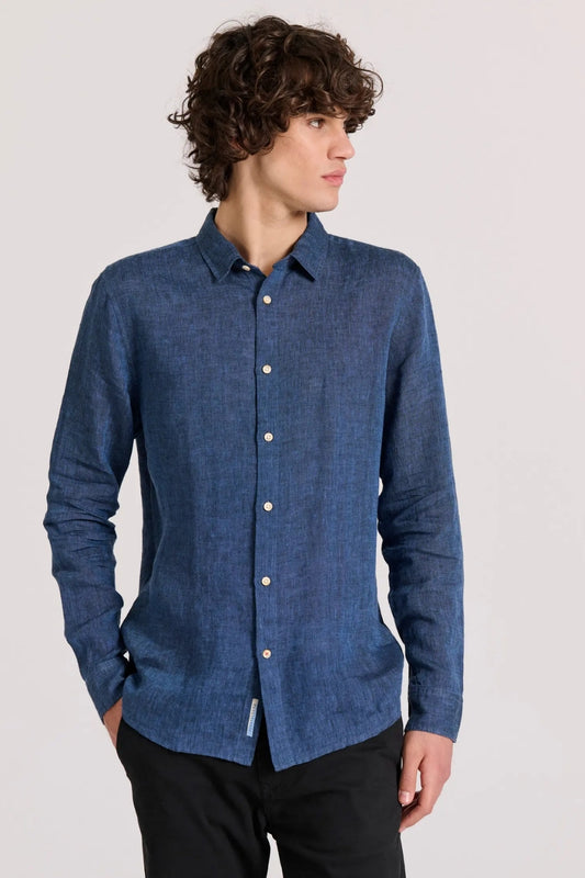 SHIRT BASIC 55LIN 45COT