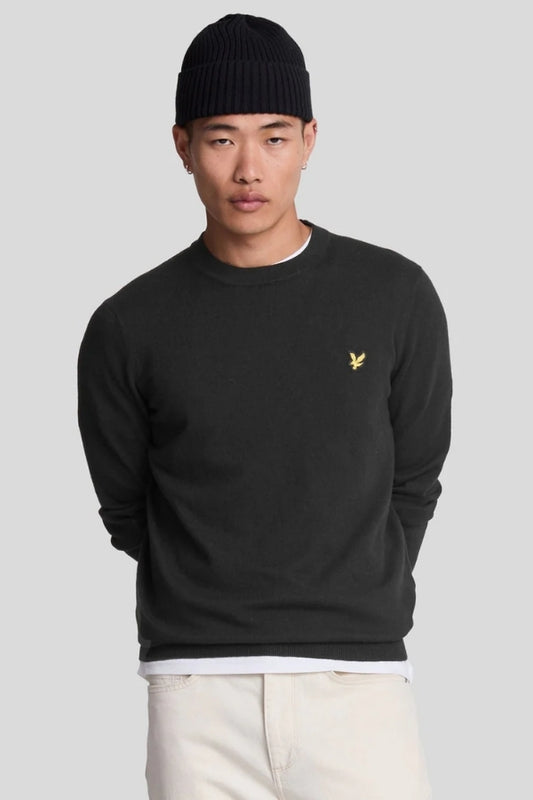 KNITTED TOP CREW NECK