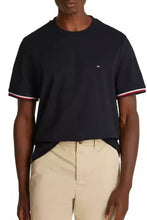 Load image into Gallery viewer, GLOBAL STRIPE CUFF TEE