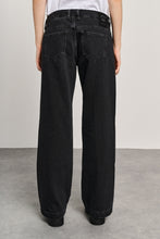 Load image into Gallery viewer, SERENA DENIM TROUSERS BLACK