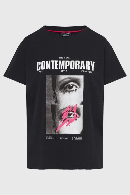 T-SHIRT KM WITH PRINT
