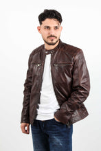 Load image into Gallery viewer, MUSTANG SHEEP VEG DYED LEATHER JACKET