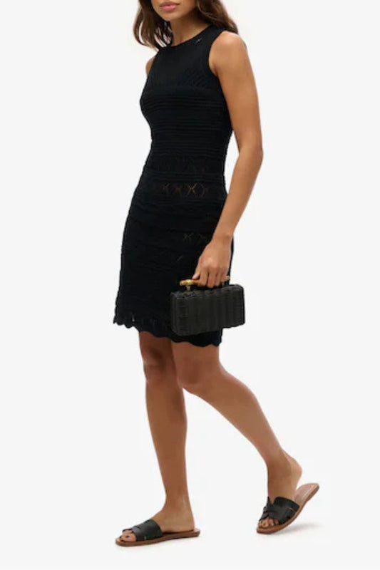 CROCHET MINI DRESS