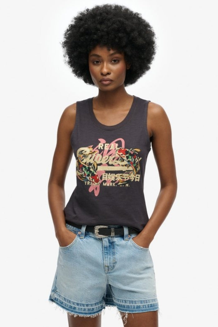 OVIN TOKYO SCOOP NECK TEE