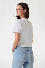 Load image into Gallery viewer, CROPPED WASHED LOGO TEE