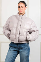 Load image into Gallery viewer, CROP PUFFER JACKET