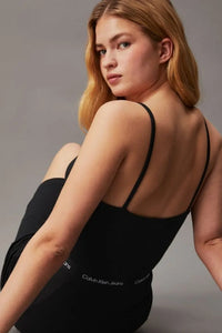 LOGO TAPE STRAPPY DRESS