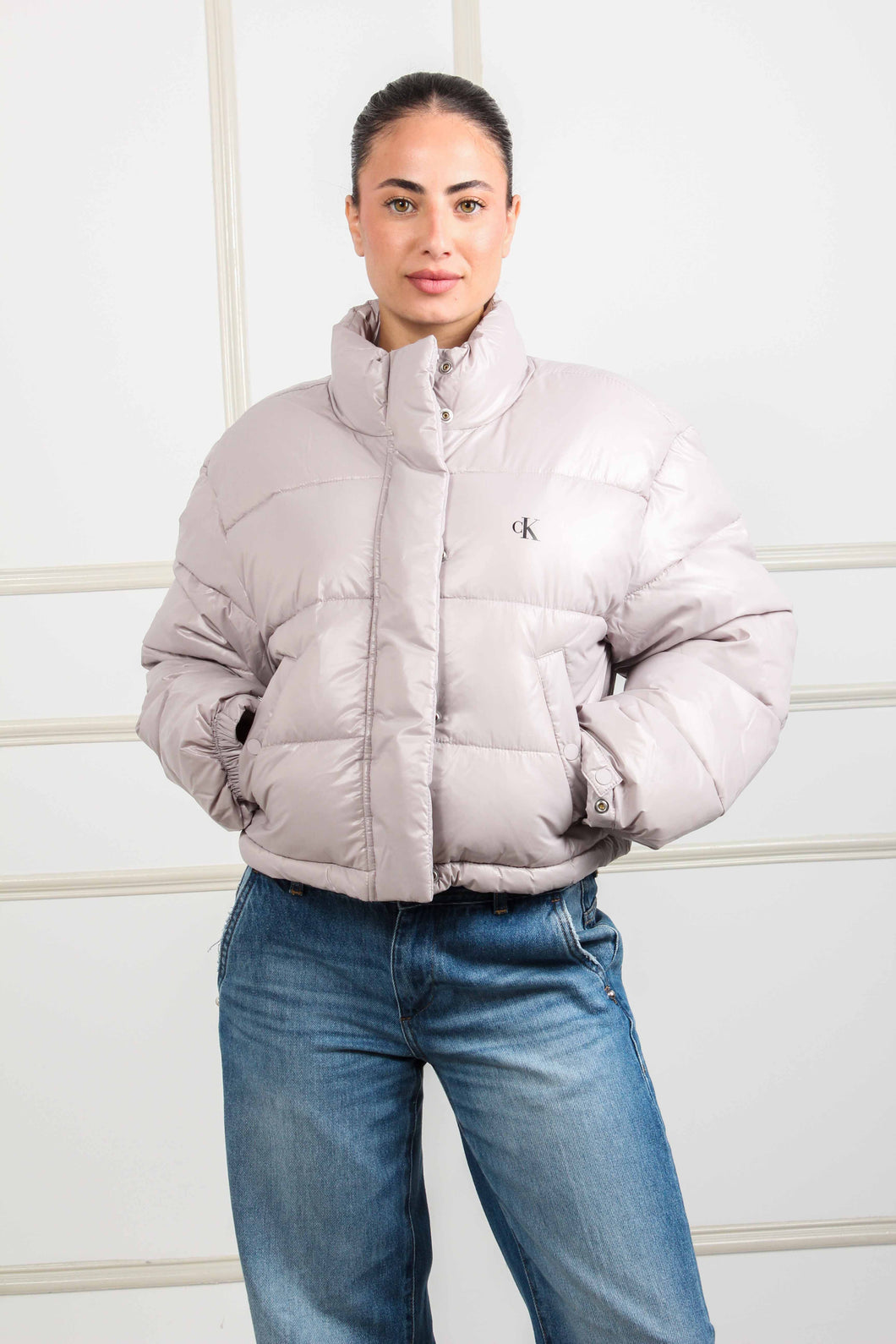 CROP PUFFER JACKET