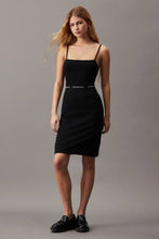 Load image into Gallery viewer, LOGO TAPE STRAPPY DRESS