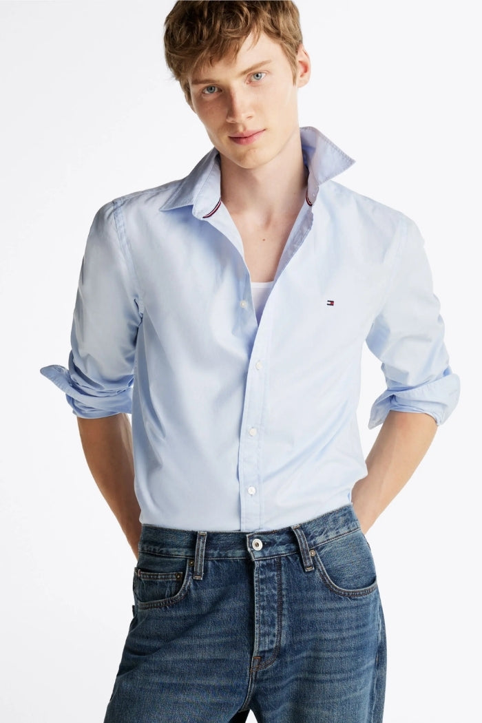 FLEX POPLIN KENT COLLAR SF SHIRT