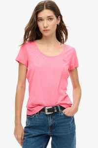 SCOOP NECK TEE