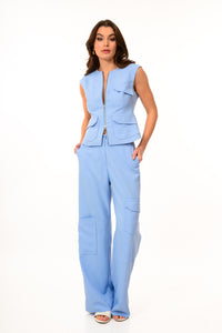 SAFARI PANTS SIDE POCKET