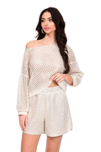 Load image into Gallery viewer, TOP PIERCED LACE