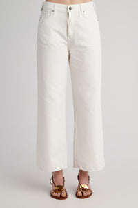 ZOE CROPPED DENIM TROUSERS
