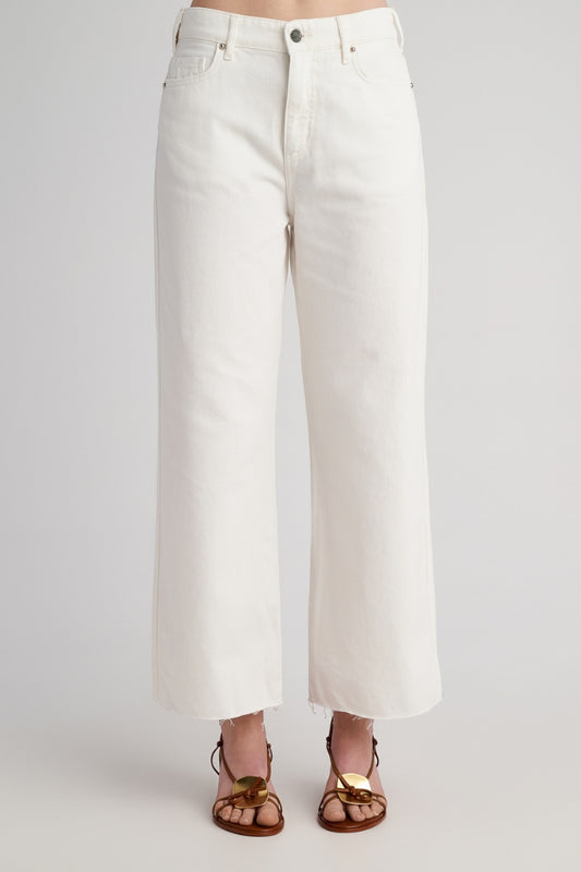 ZOE CROPPED DENIM TROUSERS