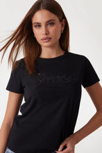 Load image into Gallery viewer, SCRIPT LACE LOGO EASY TEE