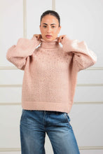 Load image into Gallery viewer, KNITTED TOP TURTLENECK