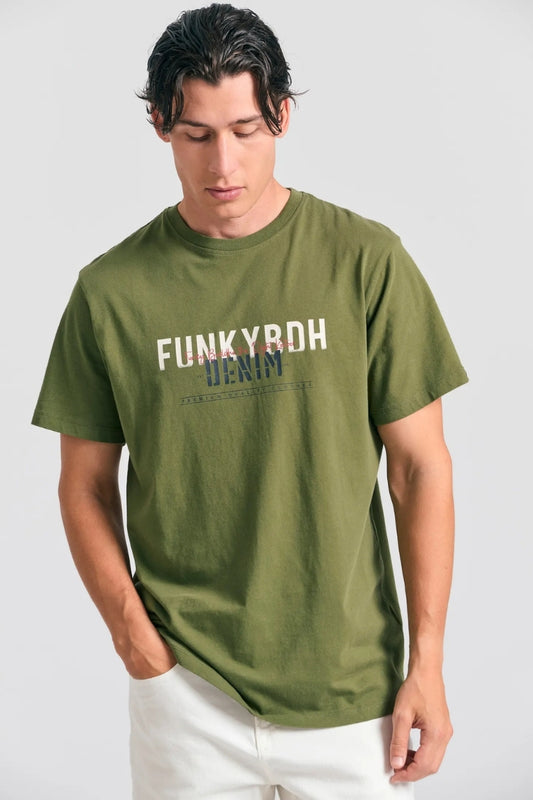 T-SHIRT KM WITH PRINT