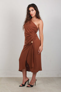 ONE SHOULDER BLOUSE WITH LACES