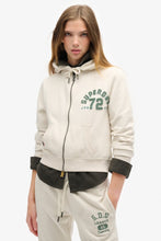 Load image into Gallery viewer, RELAXED CROP ZIP HOODIE
