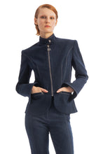 Load image into Gallery viewer, DENIM JACKET WITH ZIP