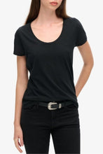 Load image into Gallery viewer, SCOOP NECK TEE