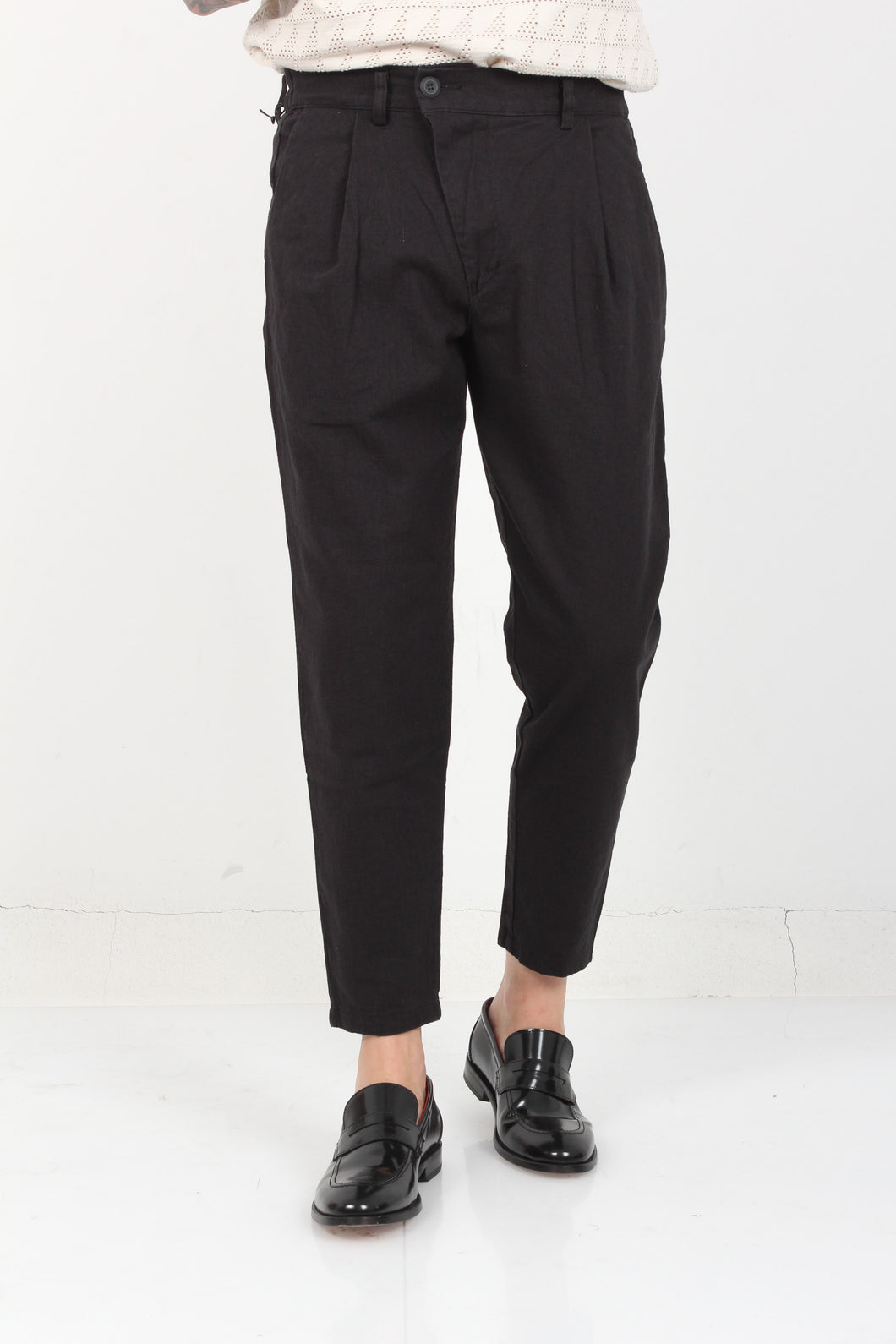 VEDIO LINEN TROUSERS 58LIN 42VISC
