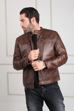 Load image into Gallery viewer, CHARLES SHEEP NAPPA LEATHER JACKET