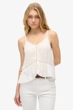 Load image into Gallery viewer, VINTAGE LADDER TRIM CAMI TOP