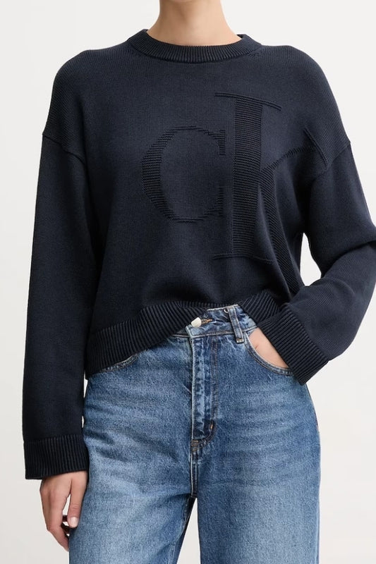 LONG SLEEVE KNITTED TOP