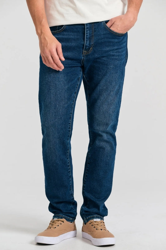 TROUSER JEANS TAPERED FIT