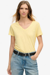 STUDIOS SLUB EMB V TEE